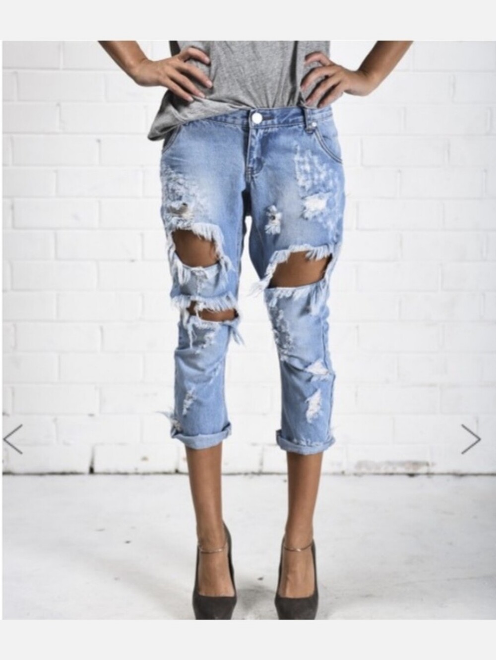 ONE TEASPOON Boyfriend Hustler Lonely Boys Jeans Size 27